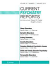 Current Psychiatry Reports雜志封面